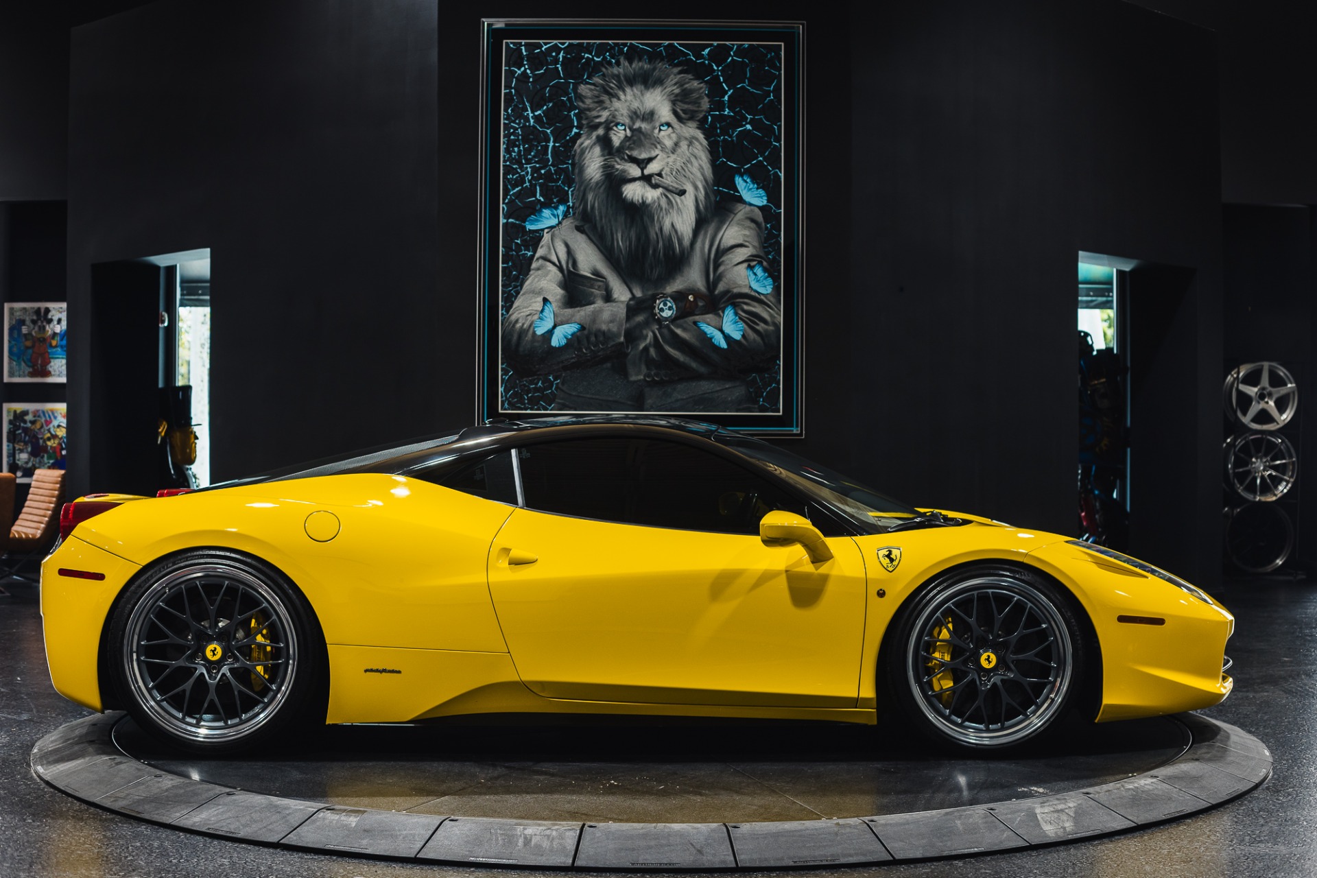 Used 2013 Ferrari 458 Italia Collector Grade in Giallo Modena +